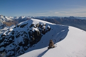 Da Carona al MONTE CABIANCA per il canale nord il 30 ottobre 2011 - FOTOGALLERY